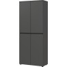 Armoire haute de bureau coloris graphite Betina