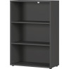 Etagère de bureau H 120 cm coloris graphite Betina