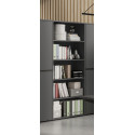 Etagère de bureau H 197 cm coloris graphite Betina