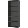 Etagère de bureau H 197 cm coloris graphite Betina