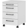 Caisson de bureau mobile gris clair Organza