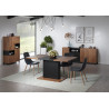 Buffet/bahut contemporain 227 cm marron/noir mat Kendra