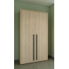 Armoire enfant contemporaine 102 cm chêne sable Juliana