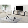 Table basse contemporaine chêne sable Thorie