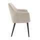 Fauteuil de restaurant en tissu Enzo (lot de 2)