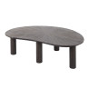 Table basse en teck massif marron Mylane