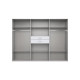 Armoire adulte moderne 270 cm chêne/blanc Hortensia
