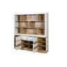 Buffet de cuisine moderne blanc Alvino