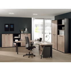 Ensemble De Bureau Complet 5 Elements Neil Mobilier Bureau Design Et Pas Cher