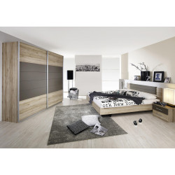 Chambre adulte contemporaine Marcia