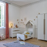 Meuble de rangement enfant scandinave Blanc Céleste