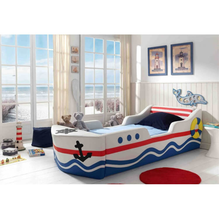 Lit Enfant Bateau Neptune