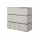 Chambre adulte contemporaine gris clair Vincent