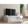 Meuble TV moderne laqué 150 cm Adilah