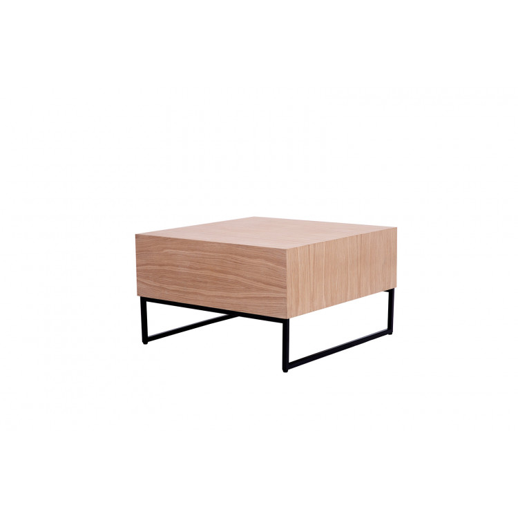 Table basse moderne en bois massif Angie